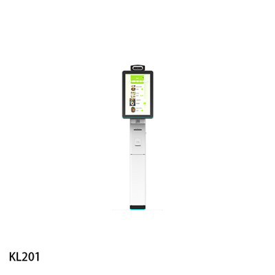 23,6-Zoll-Check-in-Kiosk mit gebogenem Bildschirm